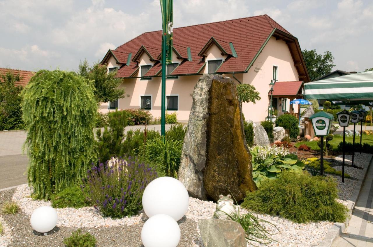 Restaurant Gästehaus Seiger Sankt Lorenzen bei Knittelfeld Exterior foto